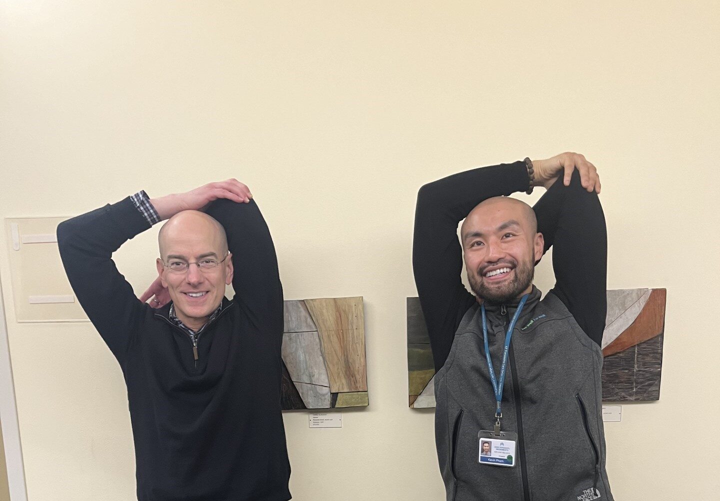 Standing Tricep and Shoulder Stretch