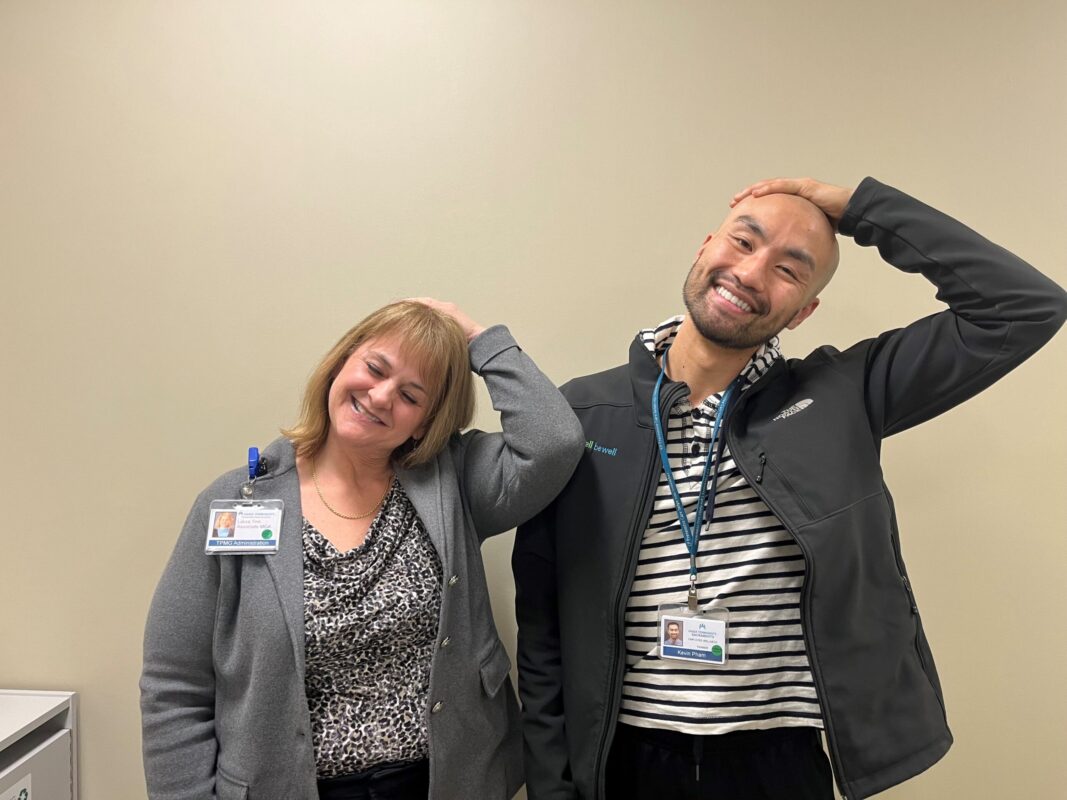 Assisted Ear to Shoulder Stretch