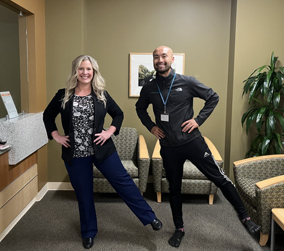 Balance: Standing Lateral Leg Lift