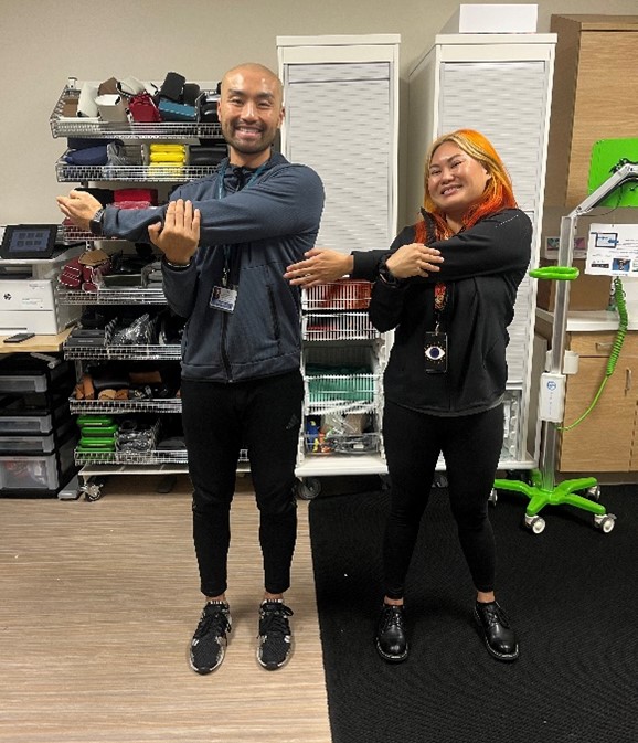 Standing Shoulder Stretch