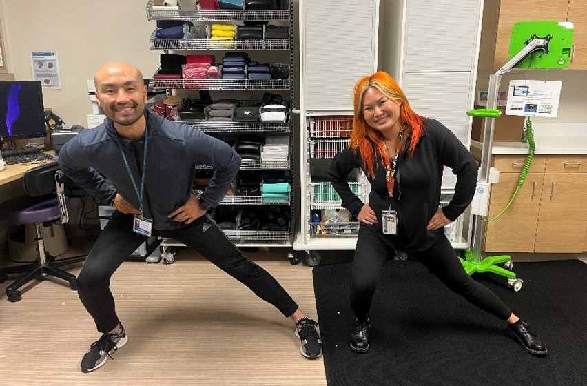 Standing Side Lunge Stretch